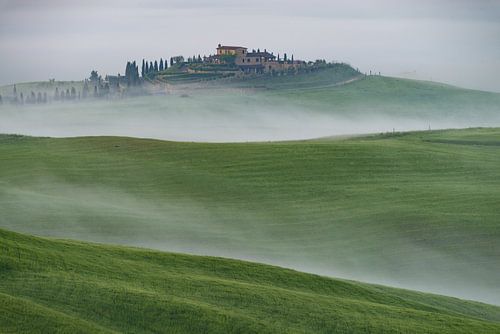 Landschap bij Volterra, Toscane