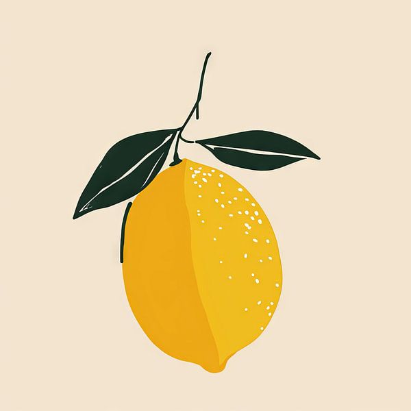 Lemon by Poster Art Shop
