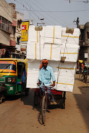 Vervoer in India, Varanasi van Simon Koy