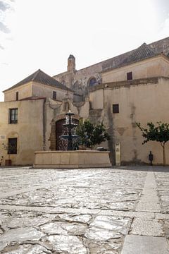 Historic Catholic church, Parroquia Nuestra Seora de la O, Agrupacion Parroquial Virgen de la Merceds, in the centre of Rota, Cdiz, Andalusia, Spain. by Fotos by Jan Wehnert