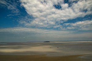 Le Mont-Saint-Michel bei Ebbe