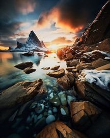 Island von oben