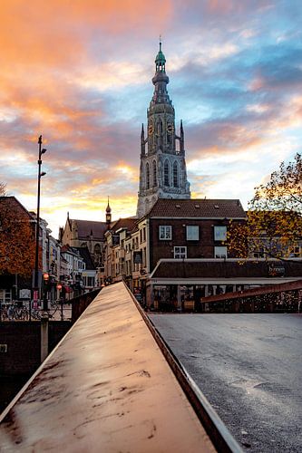 Morning dawn in Breda