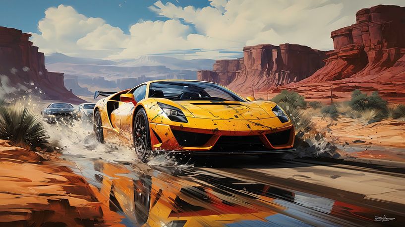 Supersportwagen von Gelissen Artworks