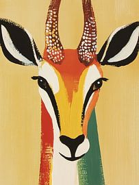 Gazelle Front | Gazelle von Moderne Kollektion