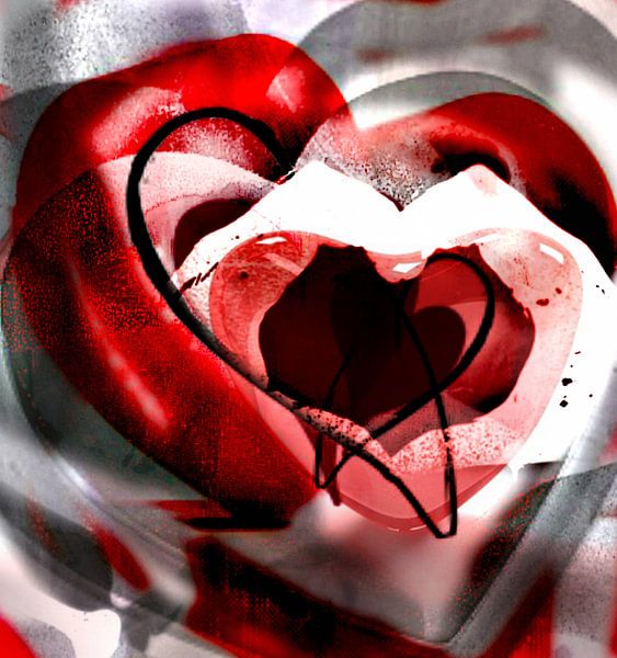 Valentijnshart von Kirsti's Kunst