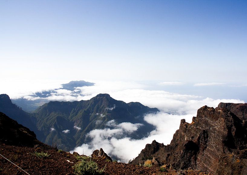 hoogste punt op la palma van Rick Van der bijl