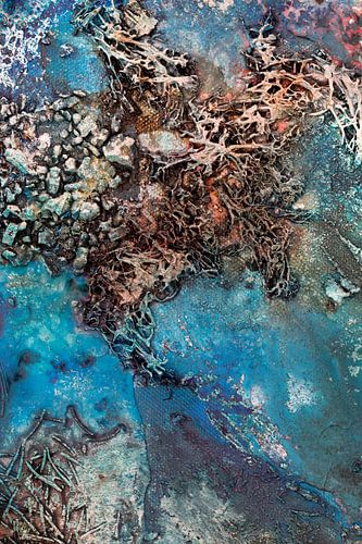 Kleurrijk waterlandschap