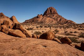Landschaft der Spitzkoppe in Namibia