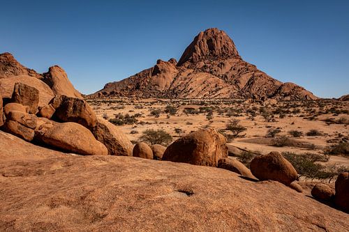 Landschaft der Spitzkoppe in Namibia