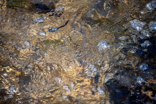 Abstracte achtergrond van stromend water