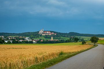 Uitzicht op kasteel van Mike Frinking
