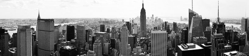 Manhattan panorama van Joran Maaswinkel