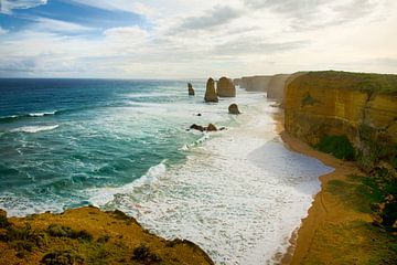 Ruige kust van Australië van Ivonne Wierink