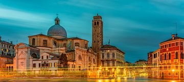 Venetië - Grand Canal -Chiesa di San Geremia IV van Teun Ruijters