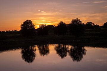 Orange Reflexion Wallen Heusden von Zwoele Plaatjes