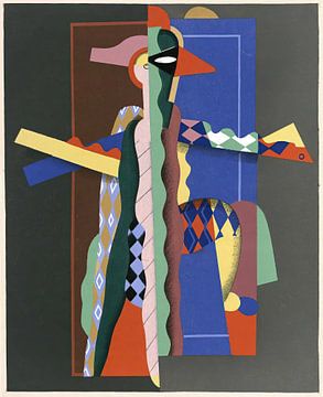 Kollektion Dekorationen und Farben 13 (1930) von Georges Valmier von Peter Balan