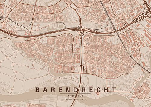 Barendrecht Plattegrond