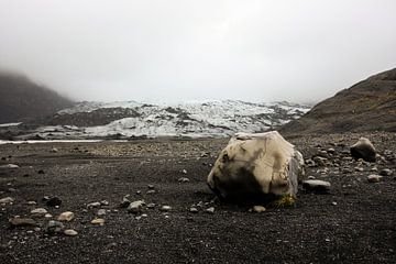 Solheimajokull van Louise Poortvliet