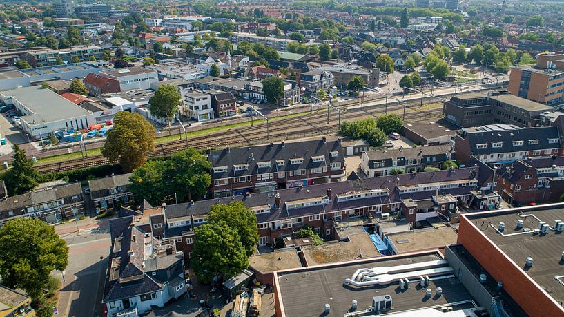 Zicht op Hilversum van Peter Veerman
