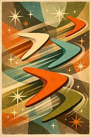 Midden van de eeuw Boemerang Atomic van irgian firmansyah