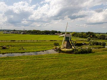 Nederlandse windmolen De Wingerdse Molen van RPICS Fotografie