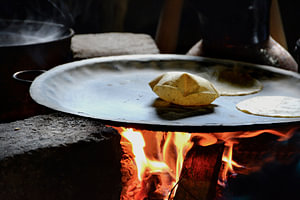 open fire