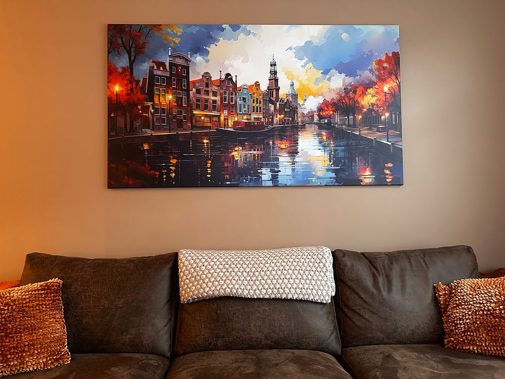 Amsterdam Malerei, von Preet Lambon
