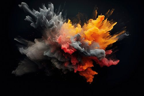 Mystieke Poederexplosie in verschillende kleuren