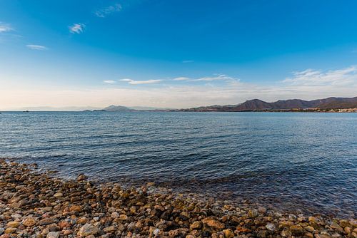 beautiful beach in La Azohia, Region of Murcia, Spain
