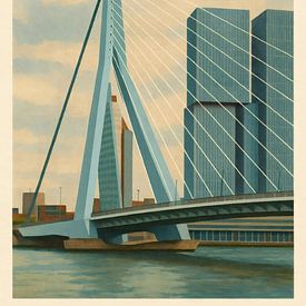 Rotterdam - Moderne architectuur en stedelijke elegantie van Sabine Wagner