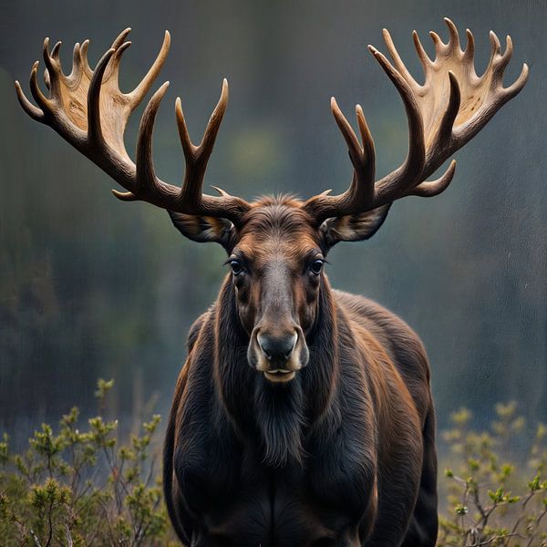 Taurus de l'élan par The Nudes Gallery