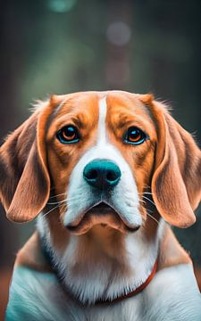 Hunde Beagle lustig von Ayyen Khusna
