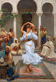Danse dans le harem, Fabio Fabbi sur Atelier Liesjes