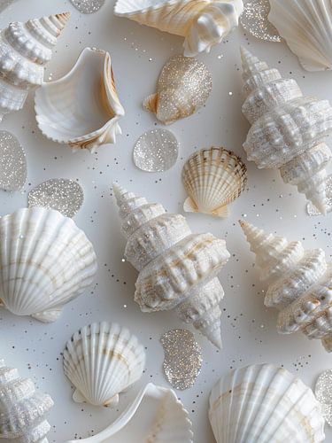 coquillages blancs