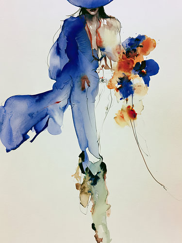 Western Flower Girl