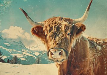 Highland Cow  van Niklas Maximilian