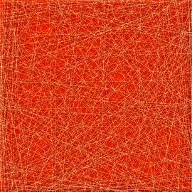 Abstrakter Stil Linien Rot