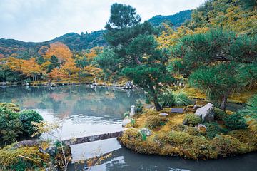 Tenryu-ji tuinen bij Kyoto van Tom Rijpert