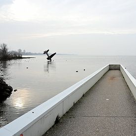 Un chemin vers l'eau sur Gerard de Zwaan