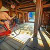 Pont en bois japonais à Hoi An, Vietnam sur Jan Fritz