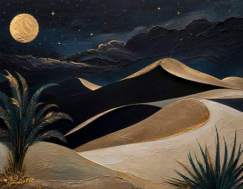 Deco After Dark – Obsidian Reverie