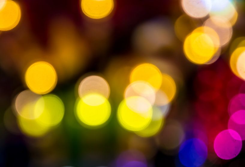 Abstarkter unscharfer Lichter Hintergrund von ManfredFotos