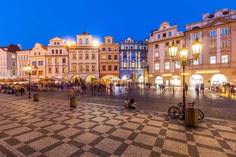 Altstädter Ring in Prag von Werner Dieterich