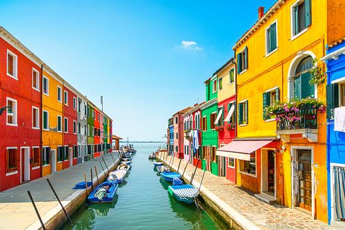Farben der Insel Burano