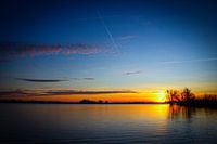 Sunrise in the Brabantse Biesbosch