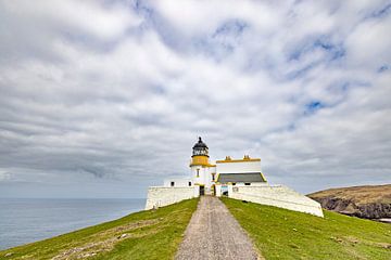 Stoer lighthouse on the west coast of Scotland