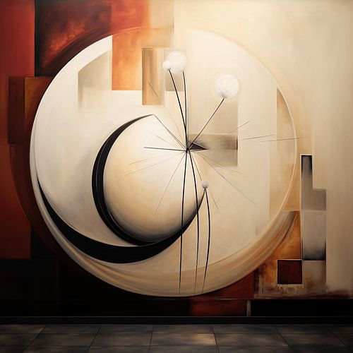 Abstract Harmony: Dance of Shapes