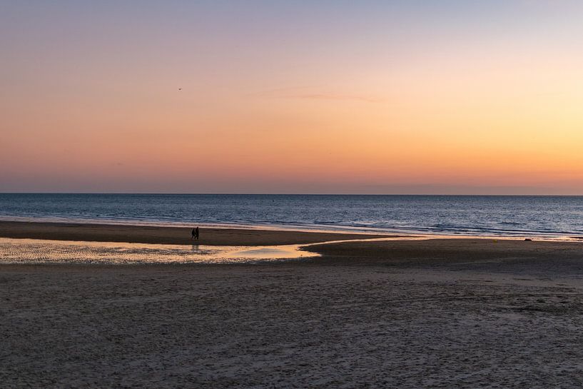 Na zonsondergang. van J. De Craemer