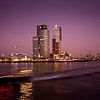 Rotterdam by Night 2008 van Claire Droppert